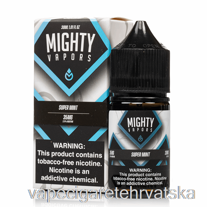 Vape Cigarete Super Mint - Moćne Pare Soli - 30ml 50mg